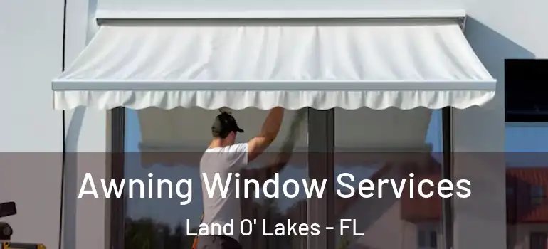  Awning Window Services Land O' Lakes - FL