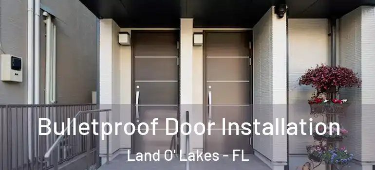  Bulletproof Door Installation Land O' Lakes - FL