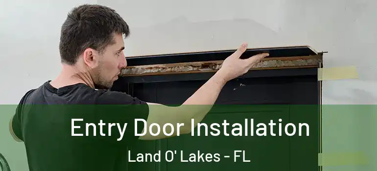  Entry Door Installation Land O' Lakes - FL