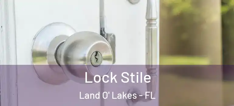  Lock Stile Land O' Lakes - FL
