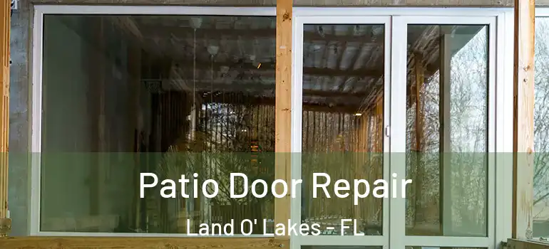  Patio Door Repair Land O' Lakes - FL
