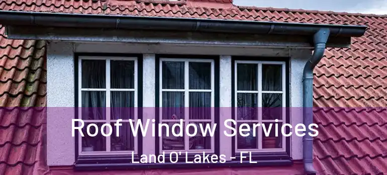  Roof Window Services Land O' Lakes - FL