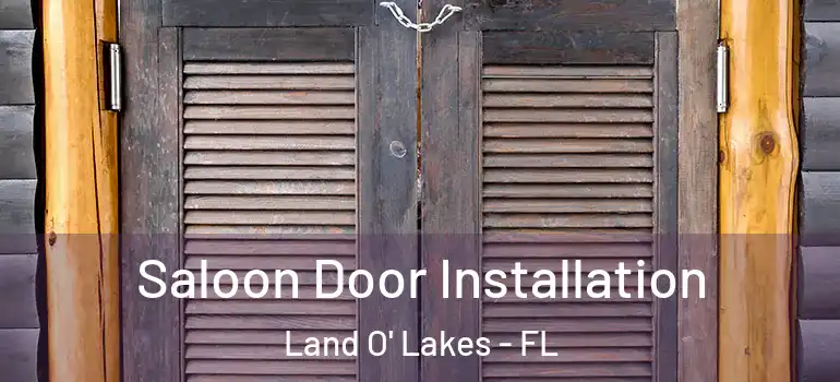  Saloon Door Installation Land O' Lakes - FL