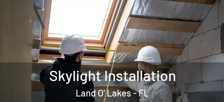  Skylight Installation Land O' Lakes - FL