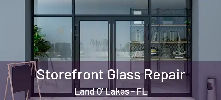  Storefront Glass Repair Land O' Lakes - FL