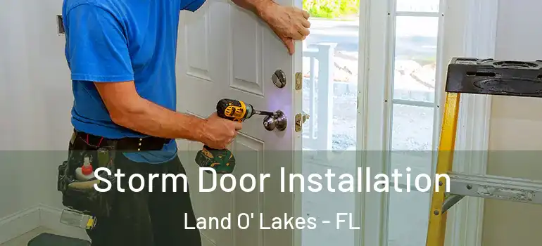  Storm Door Installation Land O' Lakes - FL