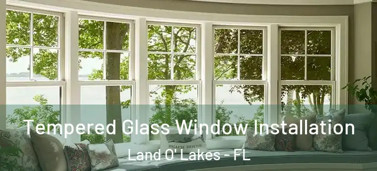  Tempered Glass Window Installation Land O' Lakes - FL
