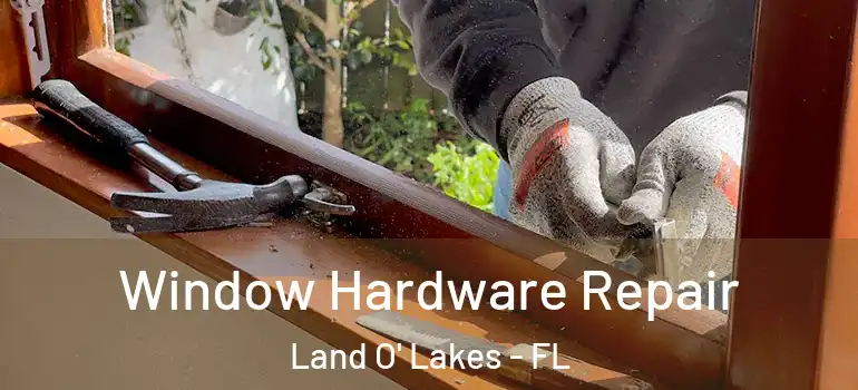  Window Hardware Repair Land O' Lakes - FL